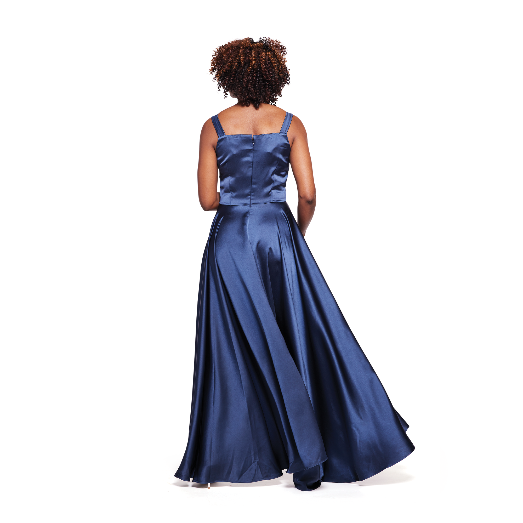image Ditto Anastasia Blue Dress Pattern back